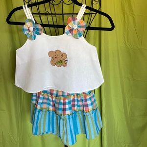 Blouse and Skirt Set